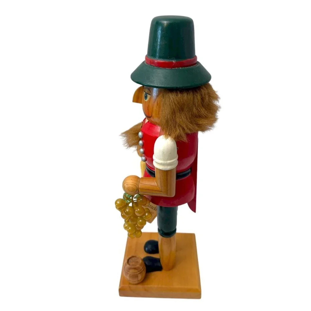 Large Holiday Nutcracker Target Limited Edition 2006 Wine Theme